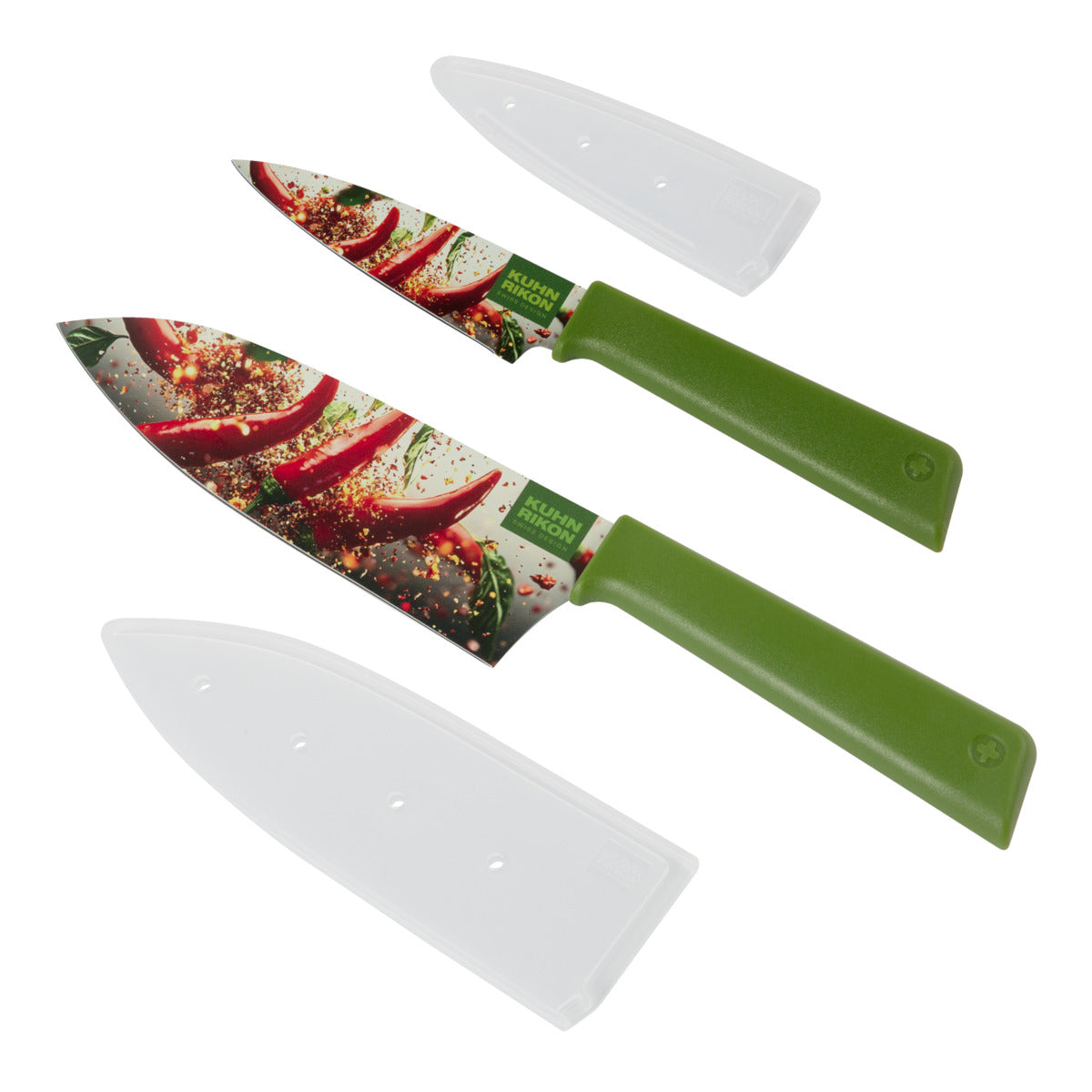 Set Santokumesser Rüstmesser| Spicy