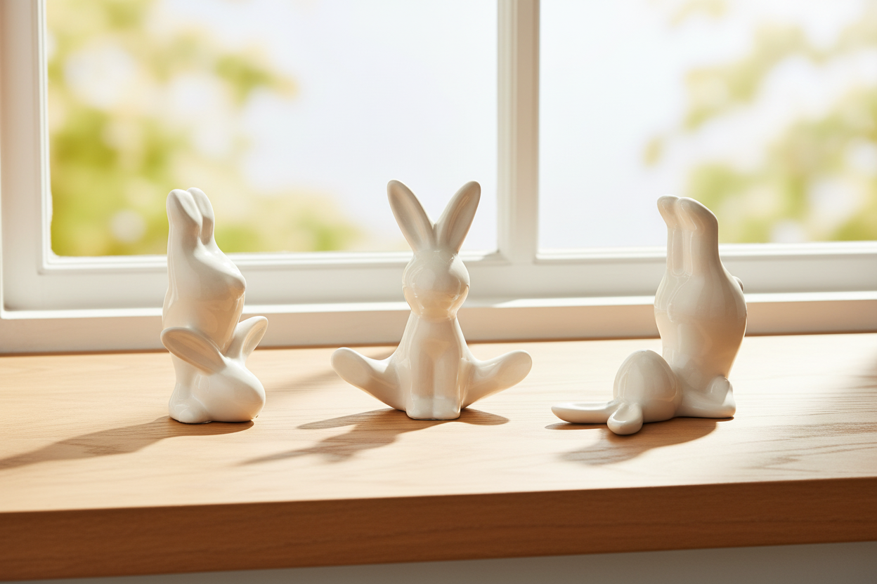 Yoga Hasen im 3er Set