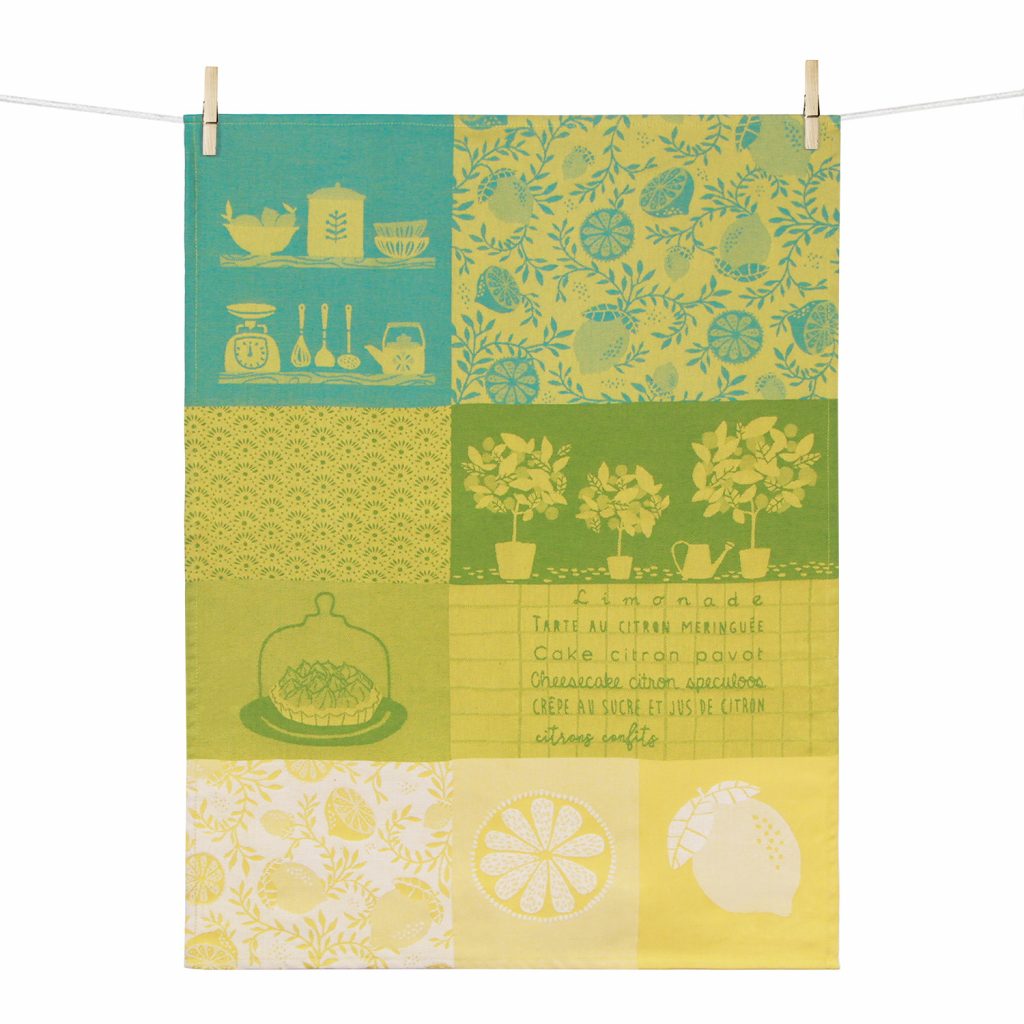 Küchentuch CITRONS VERTS, Tissage Moutet