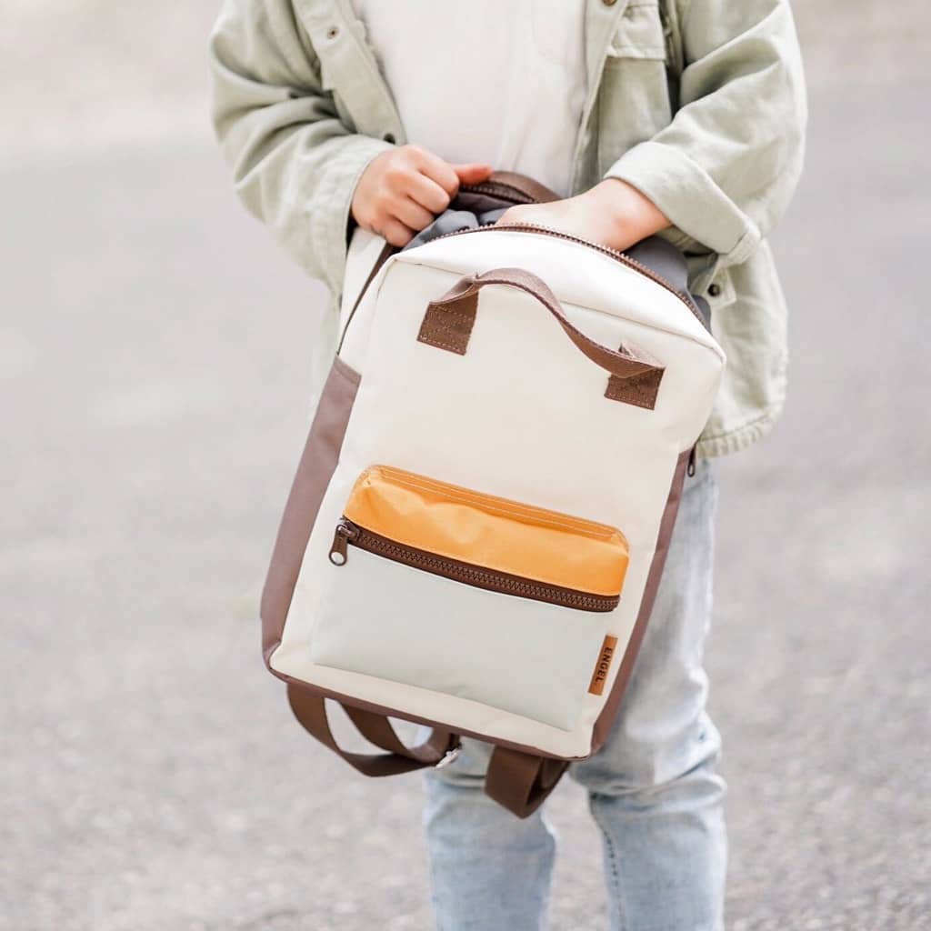 Colorblock Rucksack - Rocky Canvas - Engel.