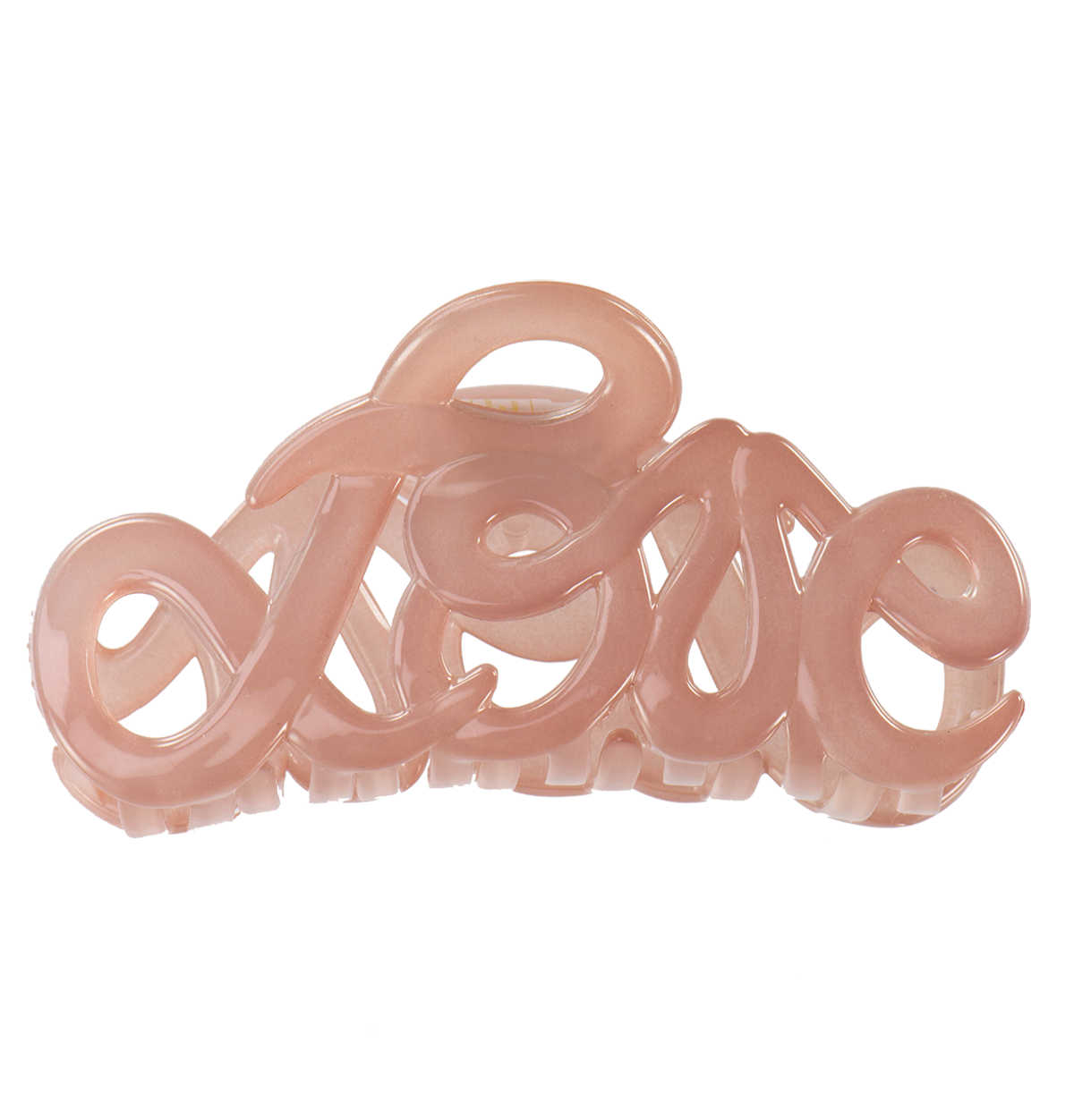 Love Haarklammer aus Azetat in der Farbe Old Pink