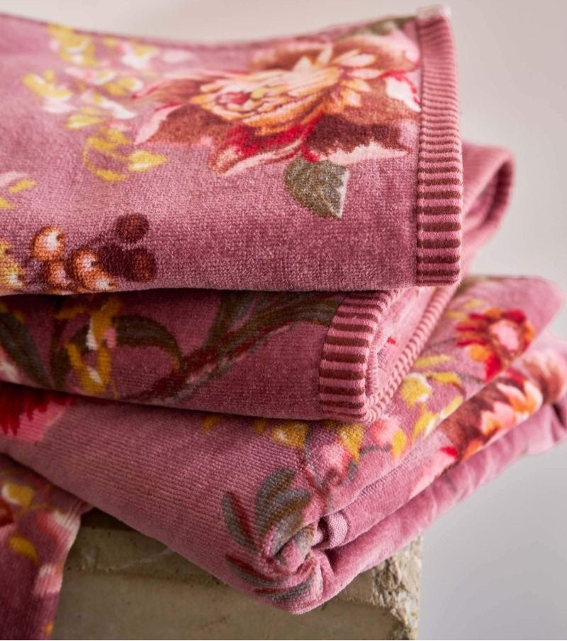 Handtuchserie Secret Garden, Farbe mauve von PIP Studio