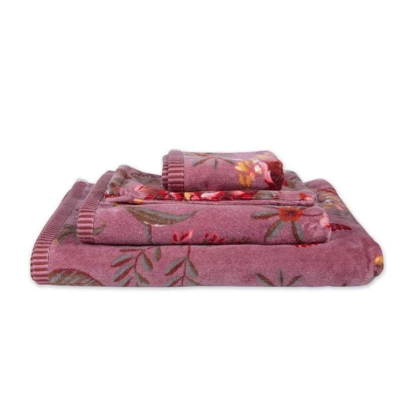 Handtuchserie Secret Garden, Farbe mauve von PIP Studio