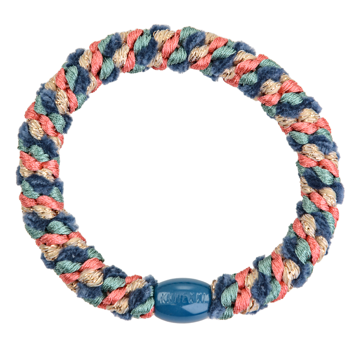 Pomerant-Blue-Green Mix Haargummi| KKnekki