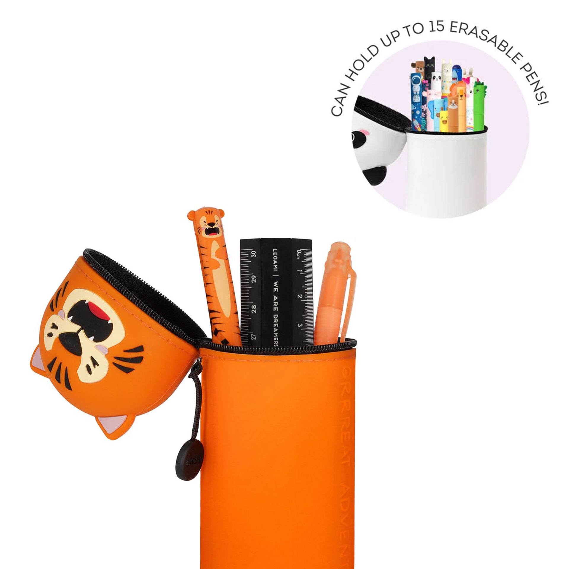 TIGER Silikon Federmäppchen| LEGAMI