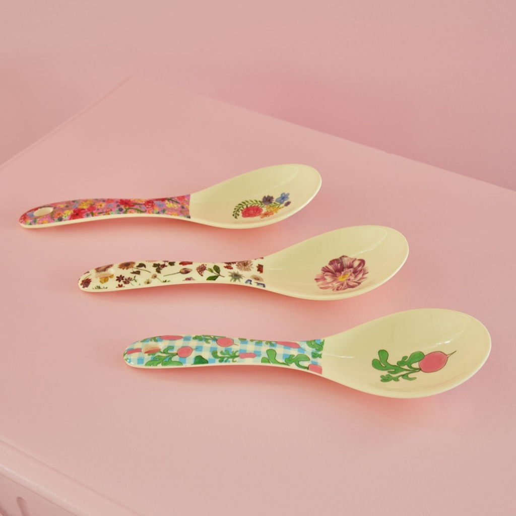 Servierlöffel aus Melamin von Rice DK, verschiedene Designs bestellen – zierpalast