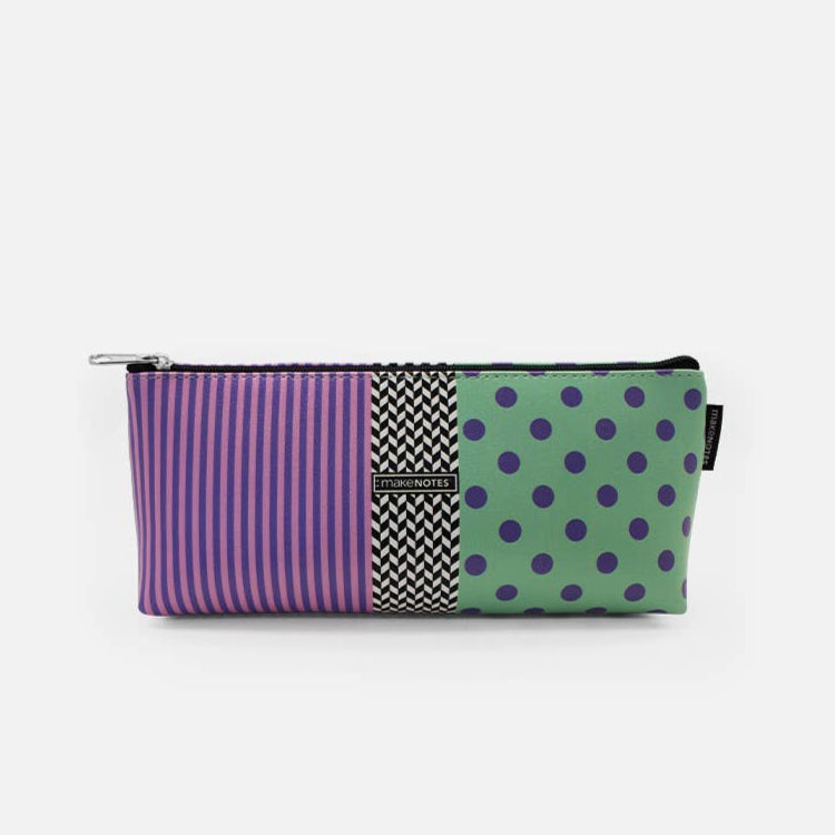 Mäppchen, Tasche mit Punkten und Streifen