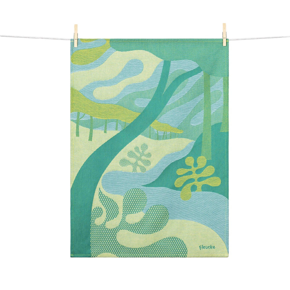 PINÈDE Handgewebtes Geschirrtuch