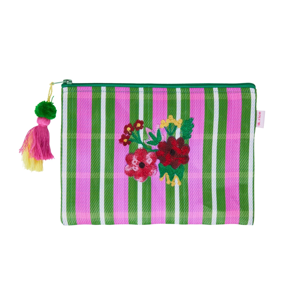 RICE Mesh-Kosmetik-Tasche