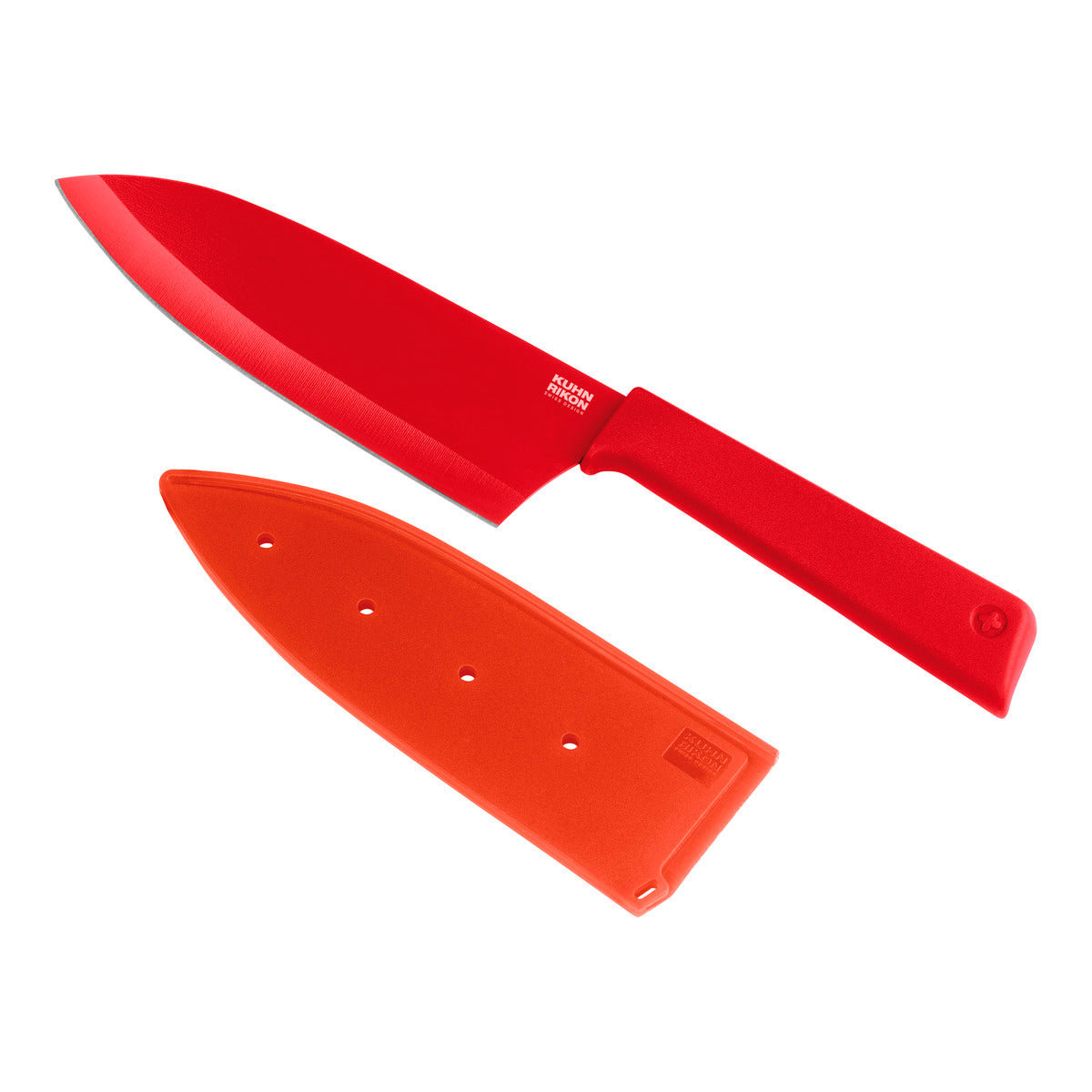 Rotes Colori® Santokumesser, Kuhn Rikon