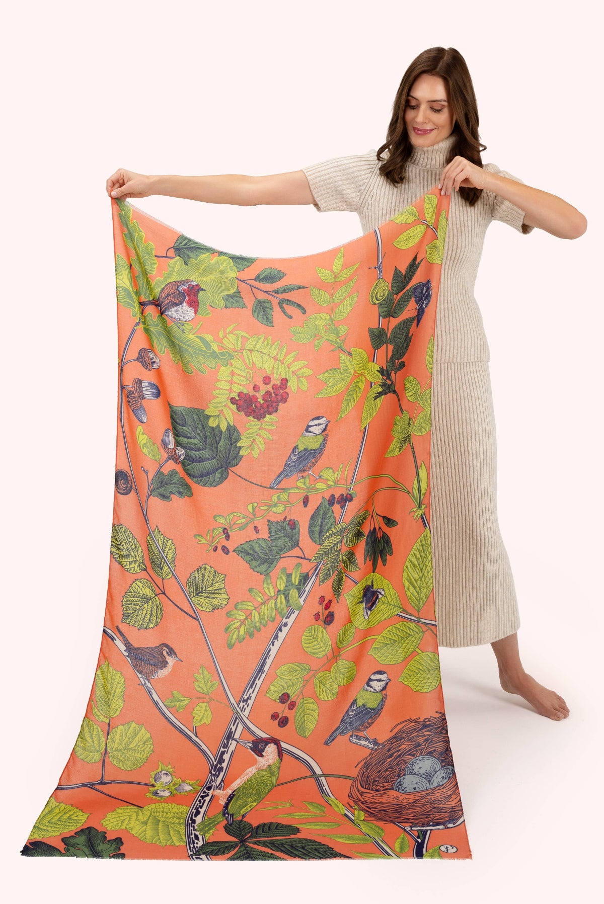 Schal in tollen Herbstfarben| Powder Design