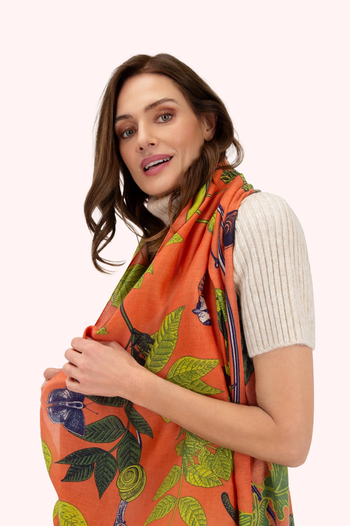 Schal in tollen Herbstfarben | Powder Design