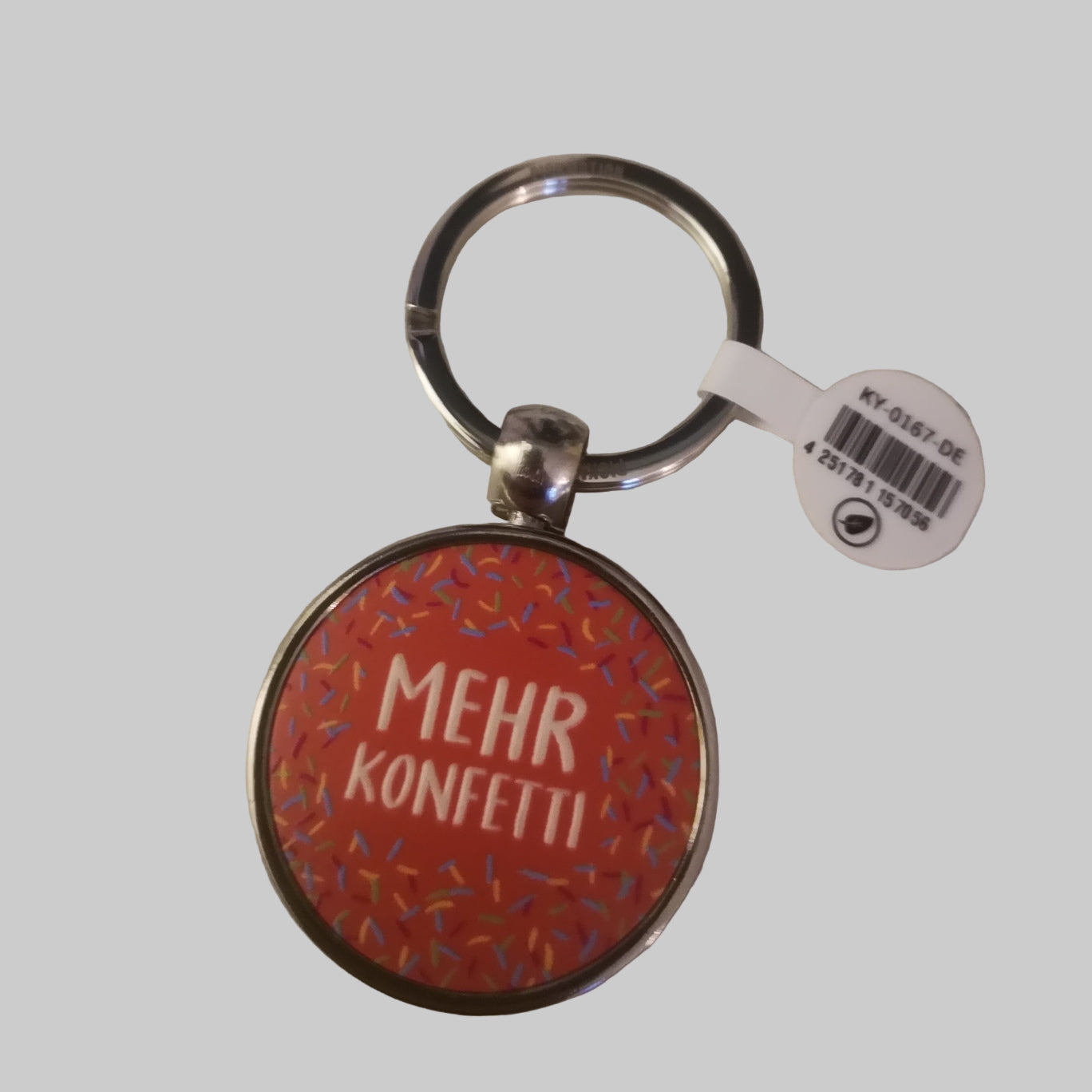 Schlüsselanhänger Mehr Konfetti