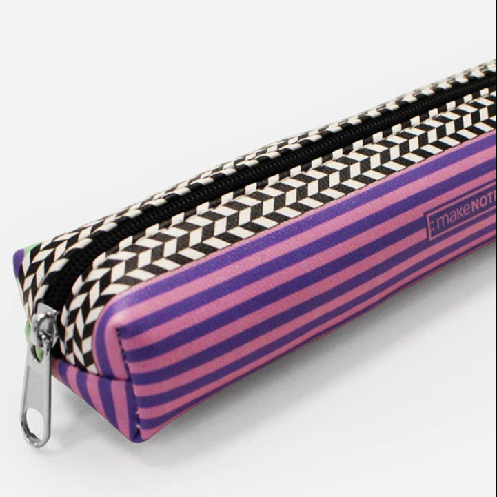 Stift Etui, Mäppchen Punkte und Streifen