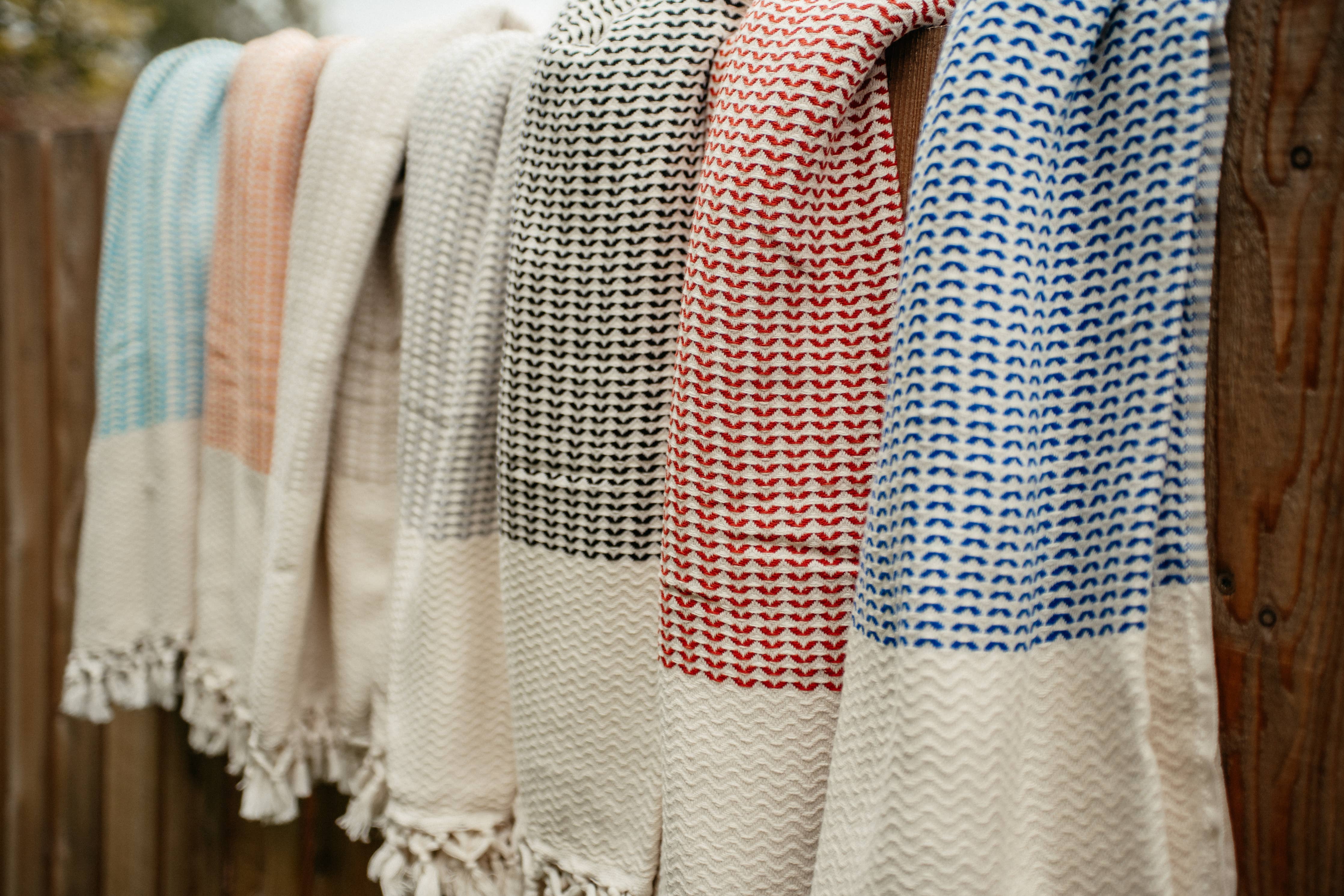 Badetuch & Schal, Lieblingstuch für die Terrasse & Couch