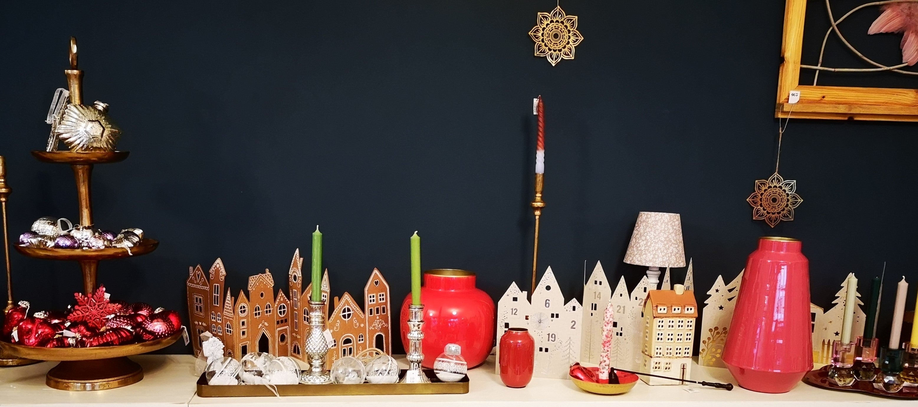 Weihnachtsdekoration im zierpalast