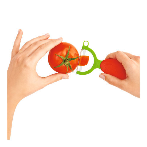 Tomate - fein gezackter Schäler für Früchte mit Schale