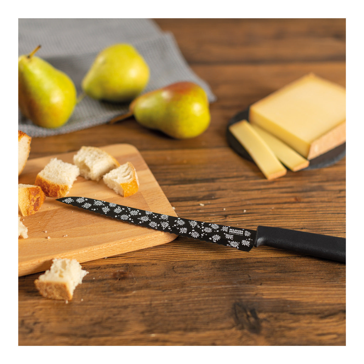 Brotmesser Alpweide mit Schutzhülle