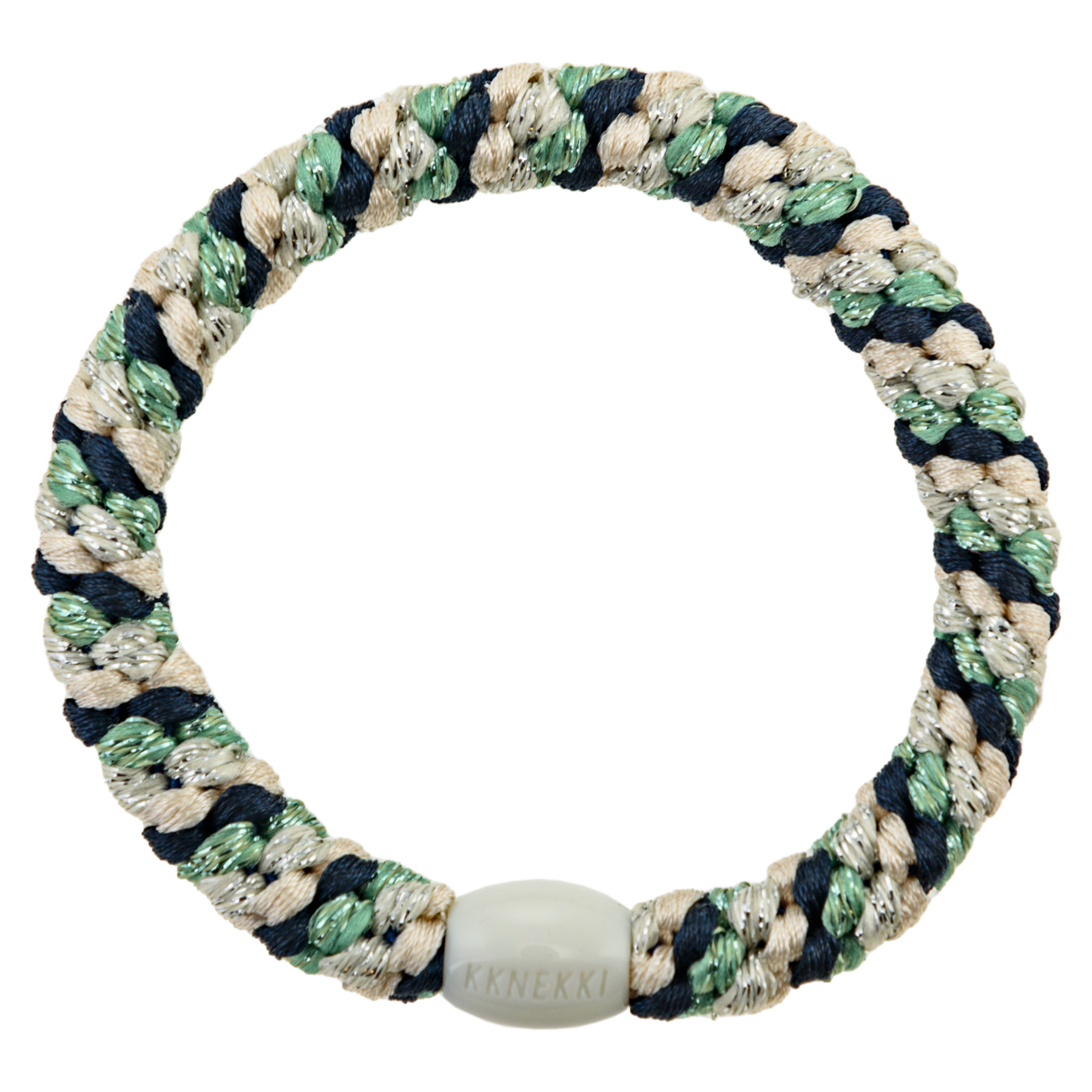 Kknekki Haargummi Pistazie-Navy-Weiß-Mix