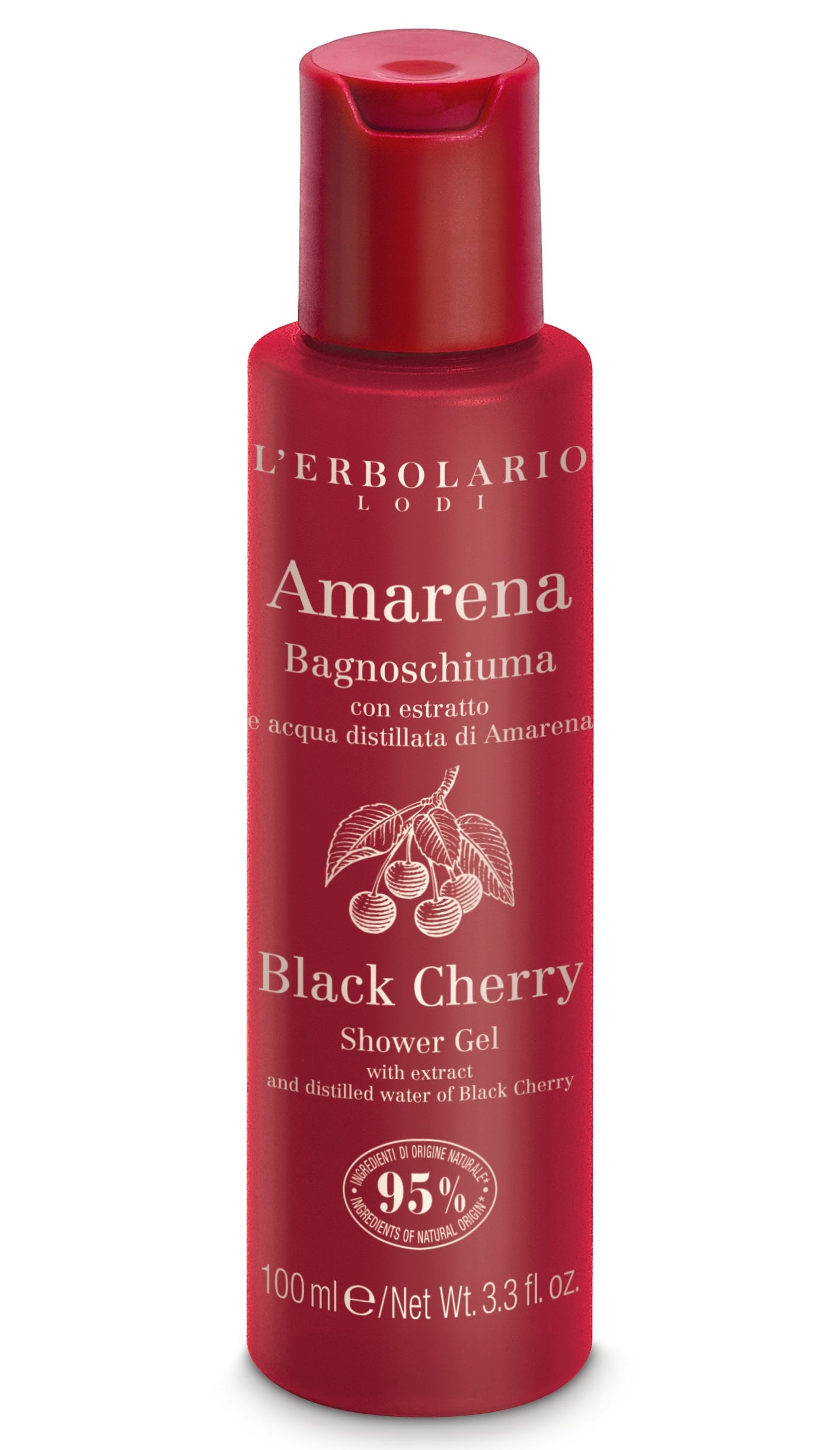 Black Cherry Bade- und Duschgel von Erbolario