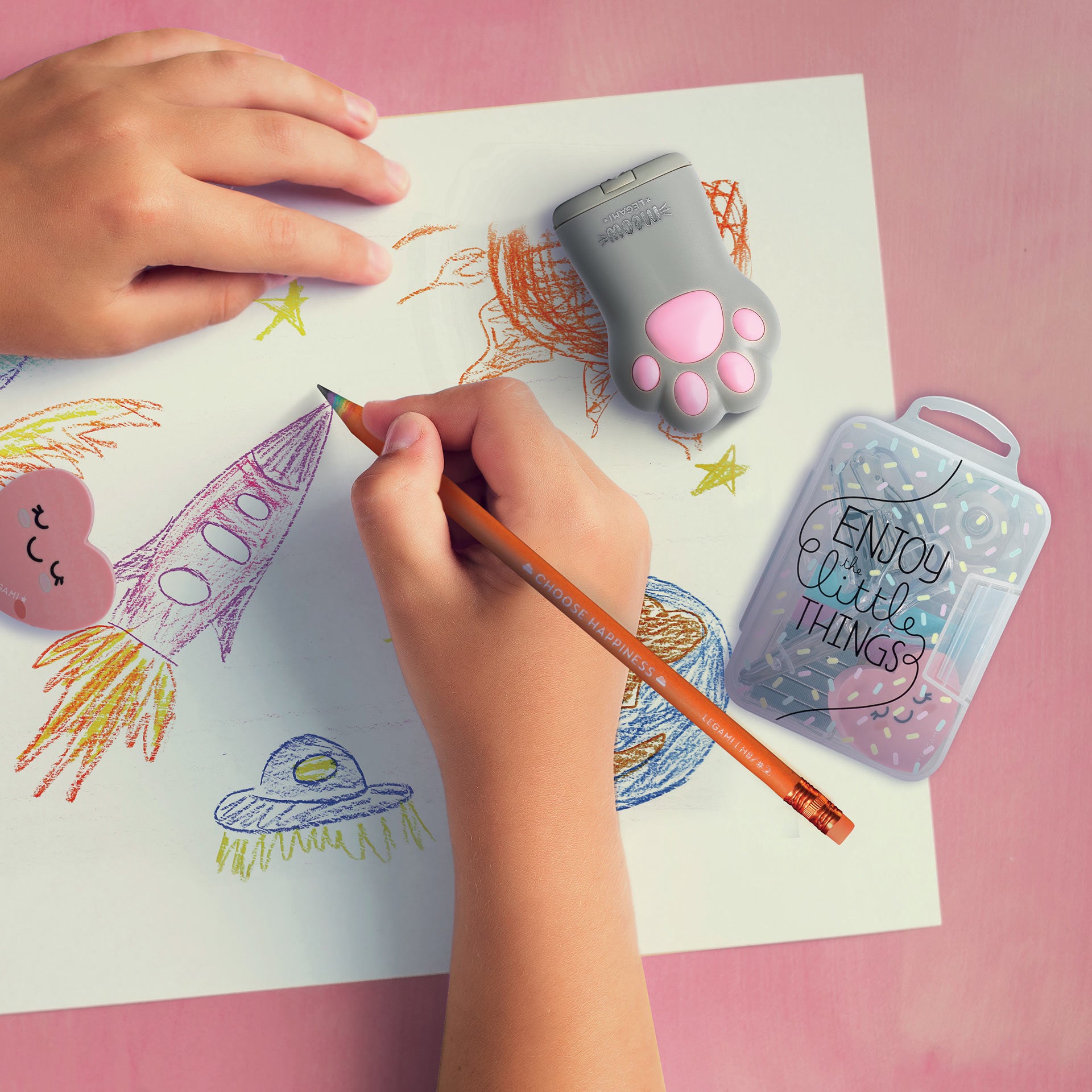 Pfote-Meow| Anspitzer mit Behälter