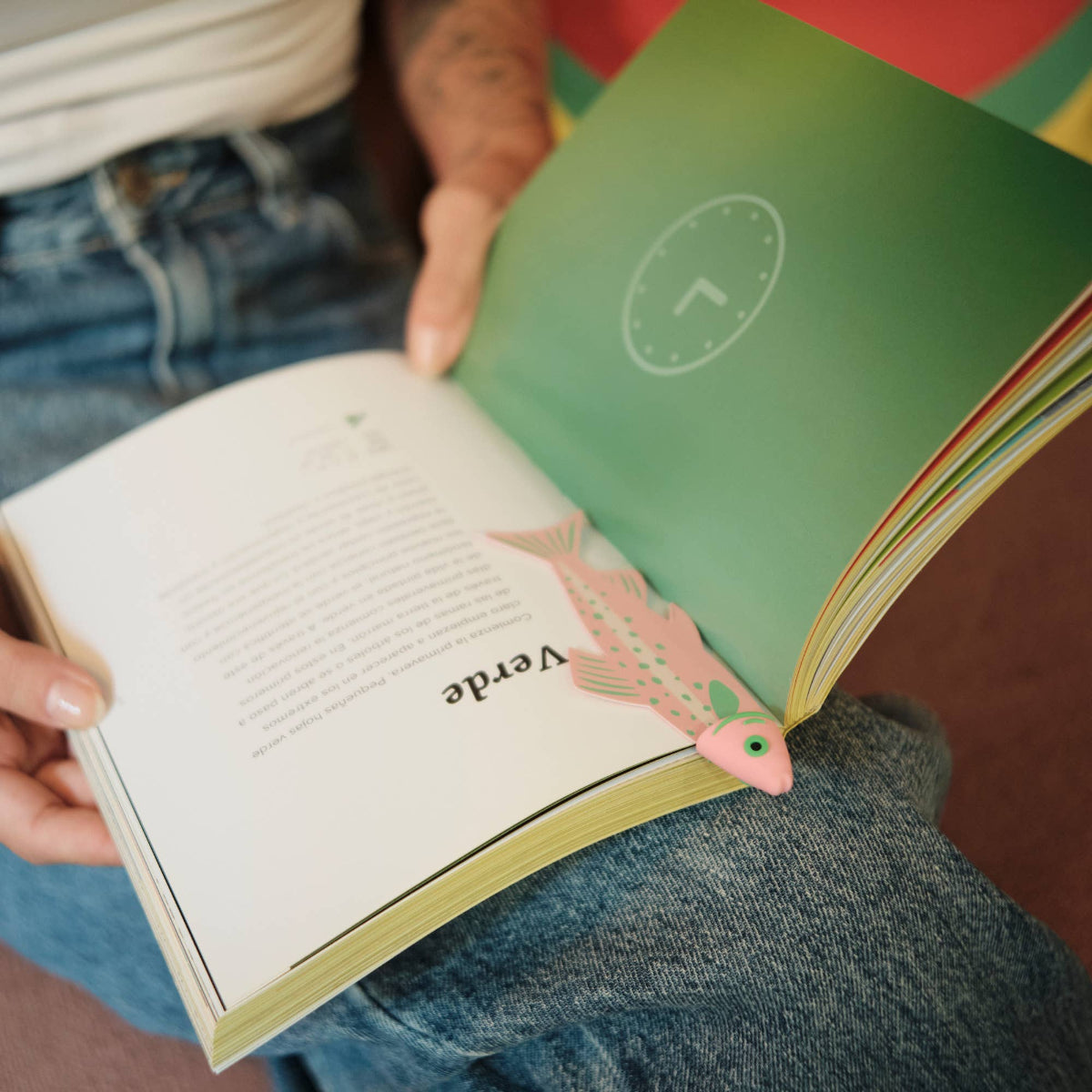 Bunter Fisch| Buchzeichen von Helio Ferretti