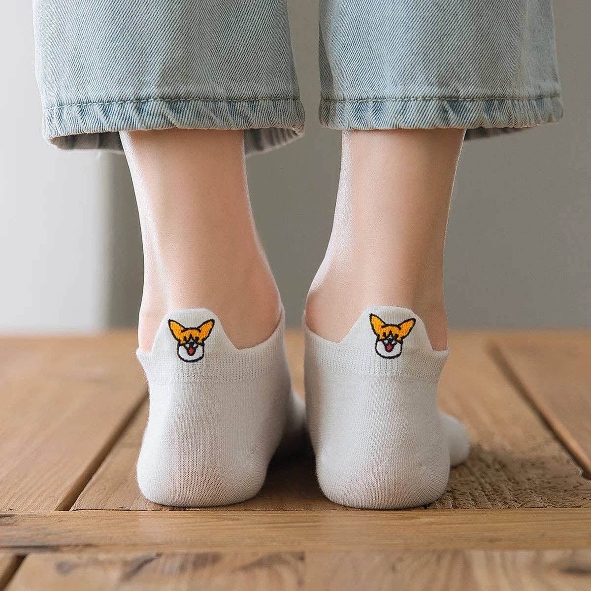Corgi Sneaker Socken 
