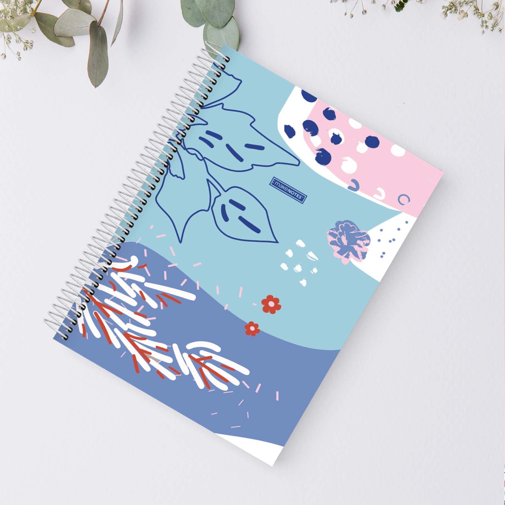 Daisy Spiralnotizbuch, A5, Hardcover, Motiv 2