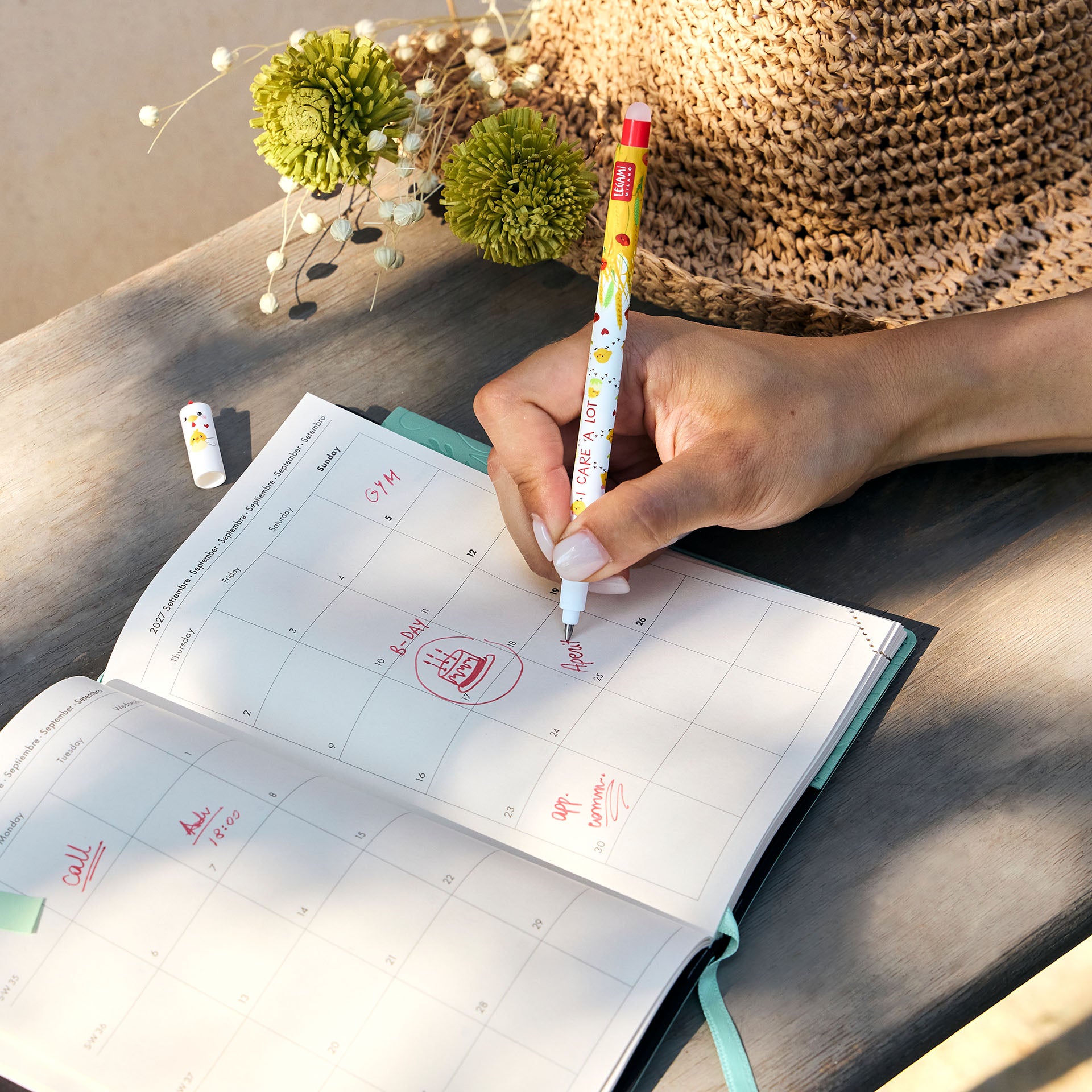 NEU! Legami Henne| Erasable Gel Pen