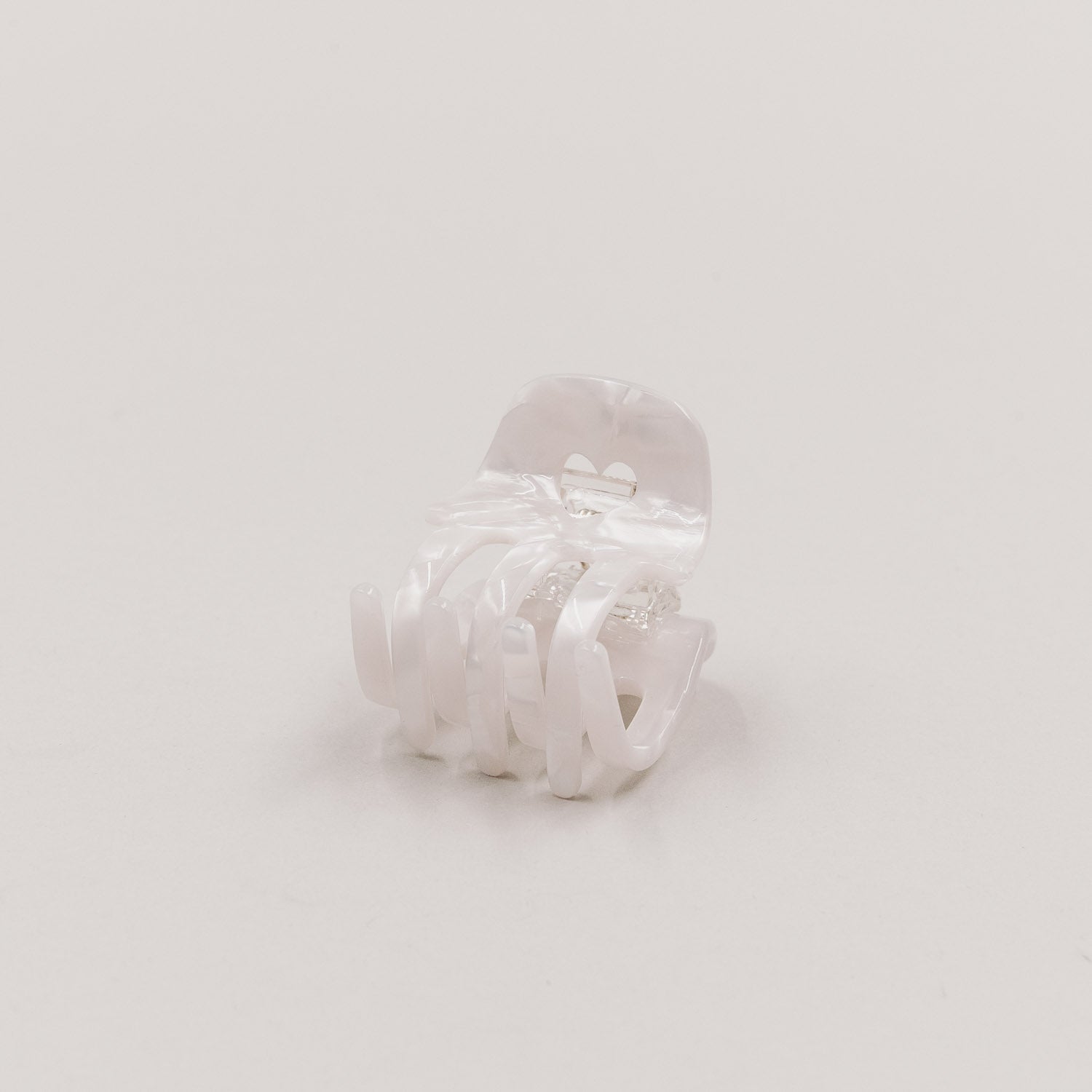 Edle Haarspange Herz| Pearl| Klein