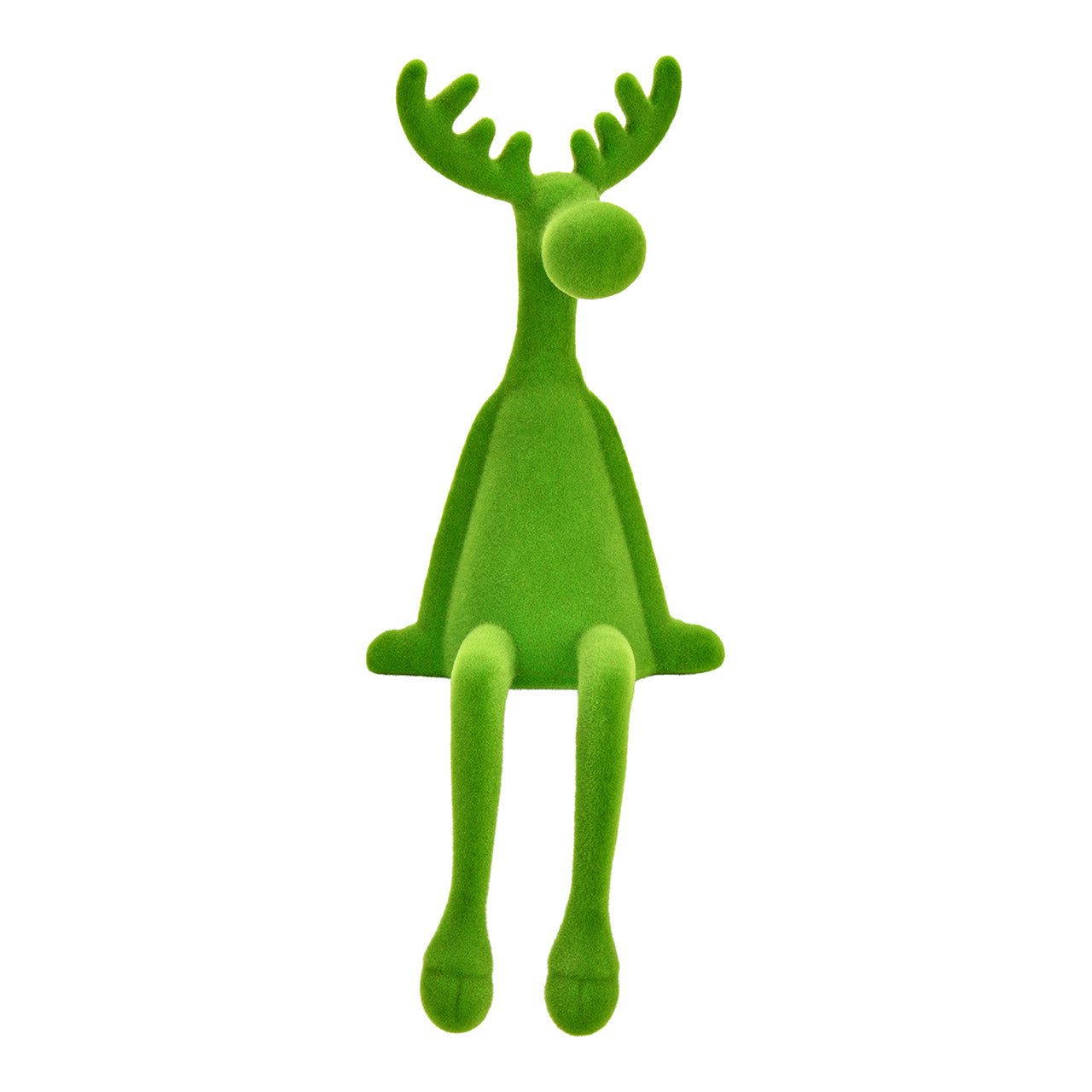 Lustiger Kantenhocker Elch in Grün