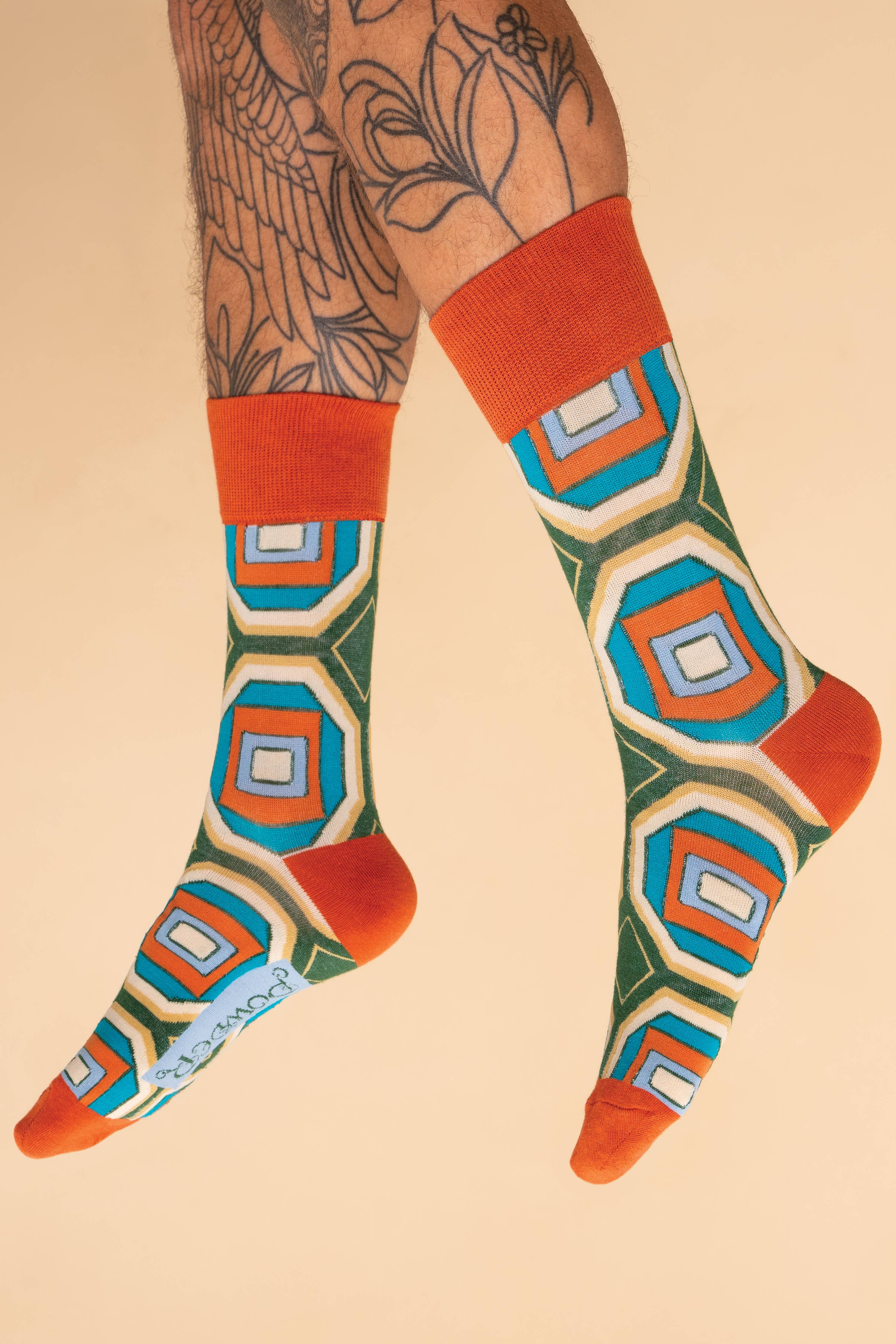 Geometrische Jewel-Socken für Herren