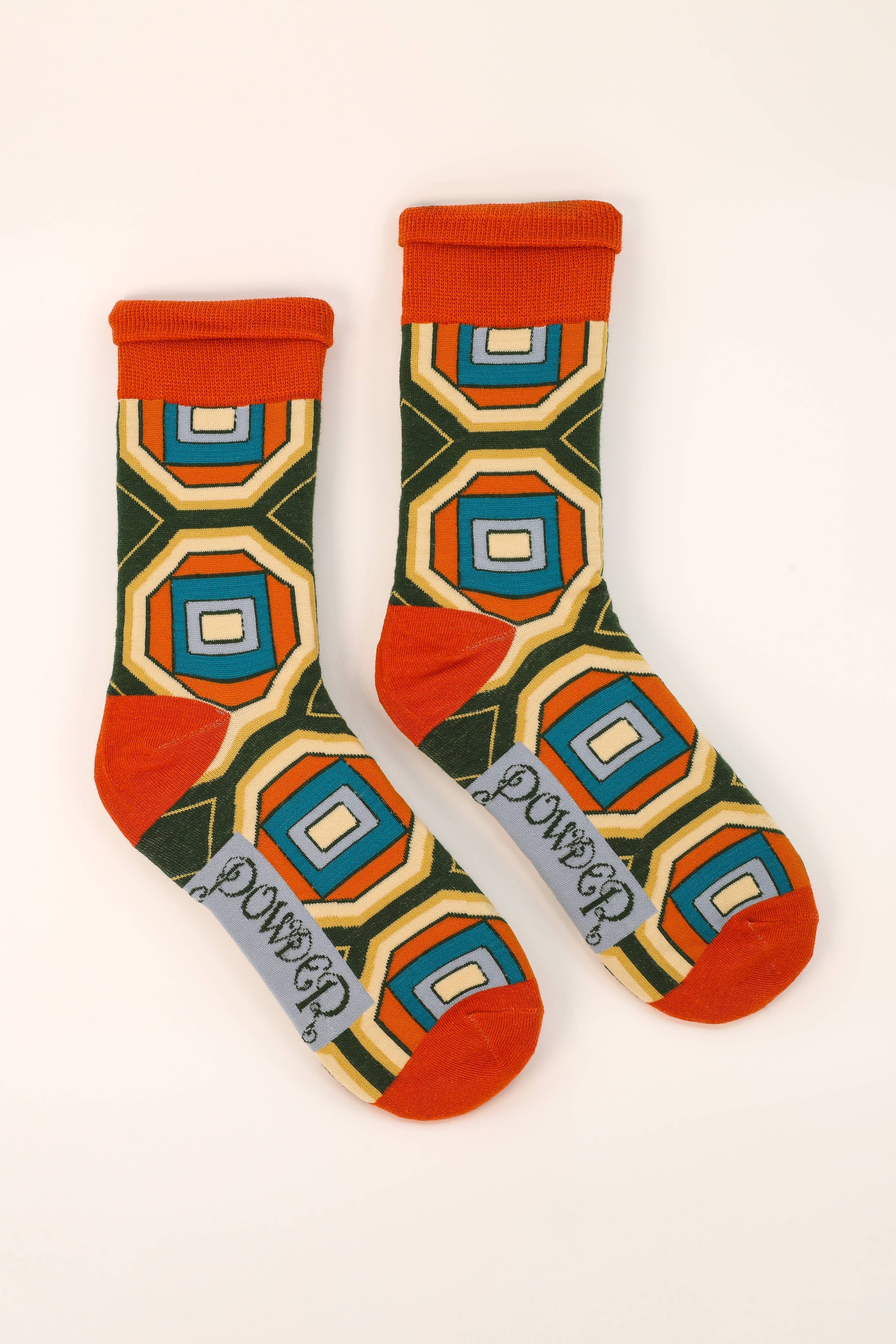 Geometrische Jewel-Socken für Herren