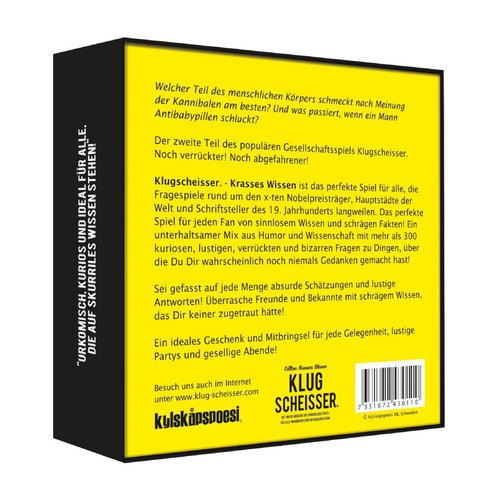 Edition Krasses Wissen, Klugscheisser Fragespiel