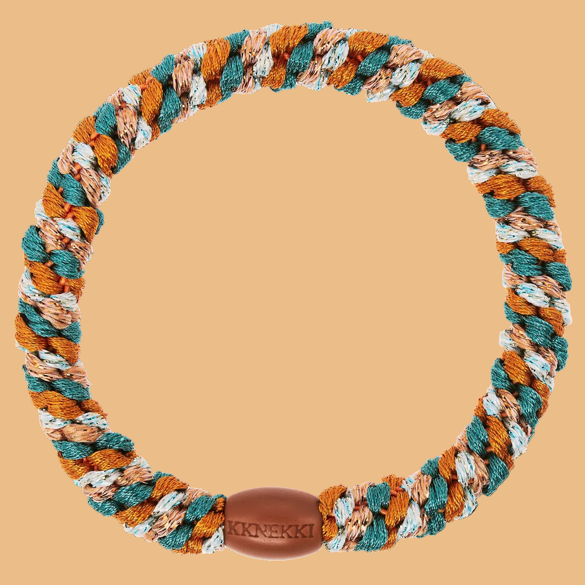 KKNEKKI Haargummi| Mix terracotta teal