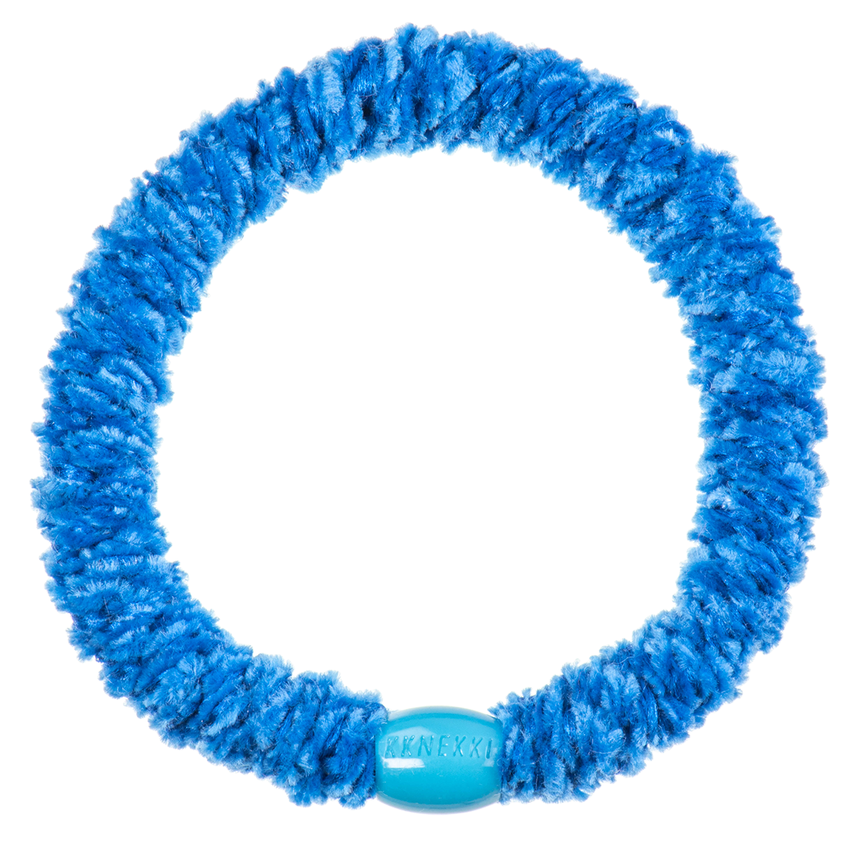 Velvet Electric Blue KKNEKKI Haargummi