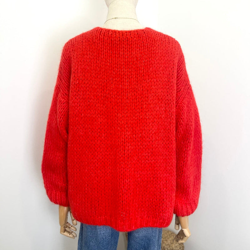 Grobstrick Cardigan