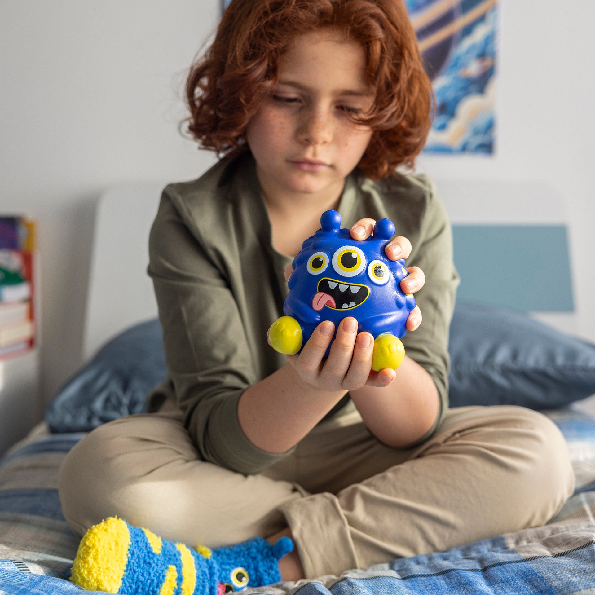 LEGAMI Knautsch Monster| Anti Stress Ball