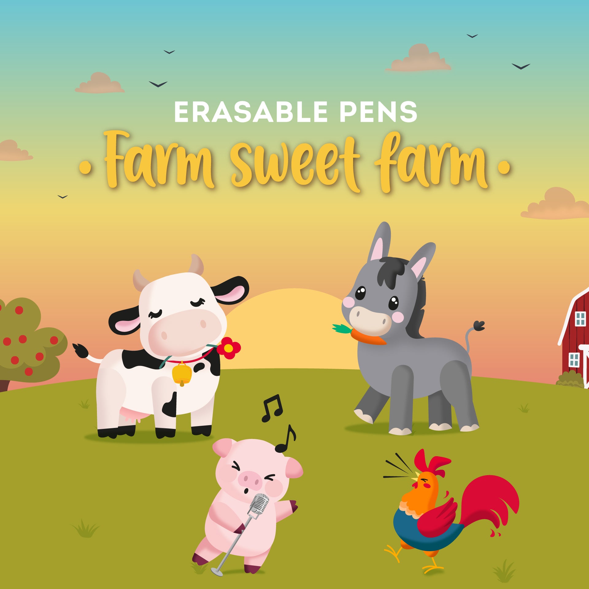 Stifte Farmtiere| LEGAMI MILANO Sonderedition|