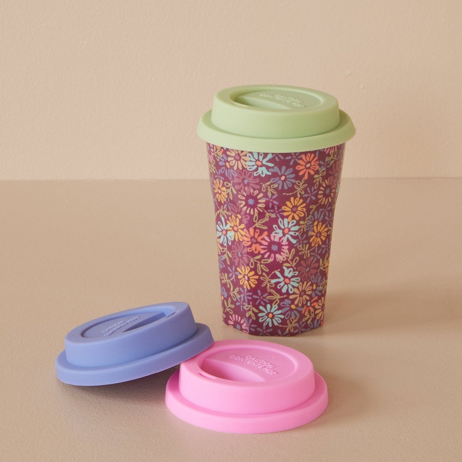 Silikon-Deckel für Latte Becher von Rice in vielen Farben