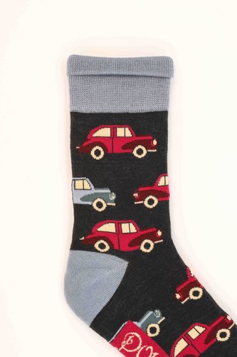 Herrenstrümpfe mit Autos, Powder Design, Schottland