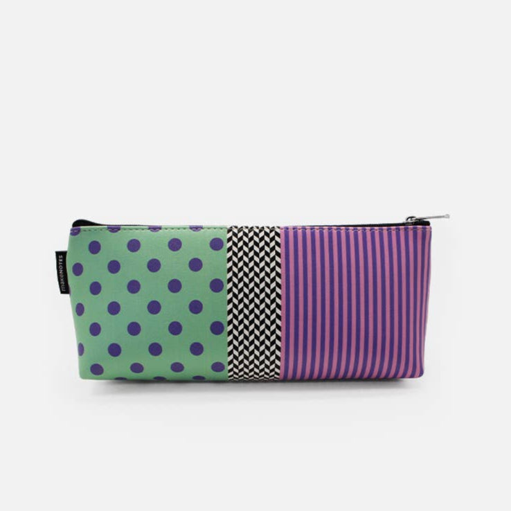 Mäppchen, Tasche mit Punkten und Streifen