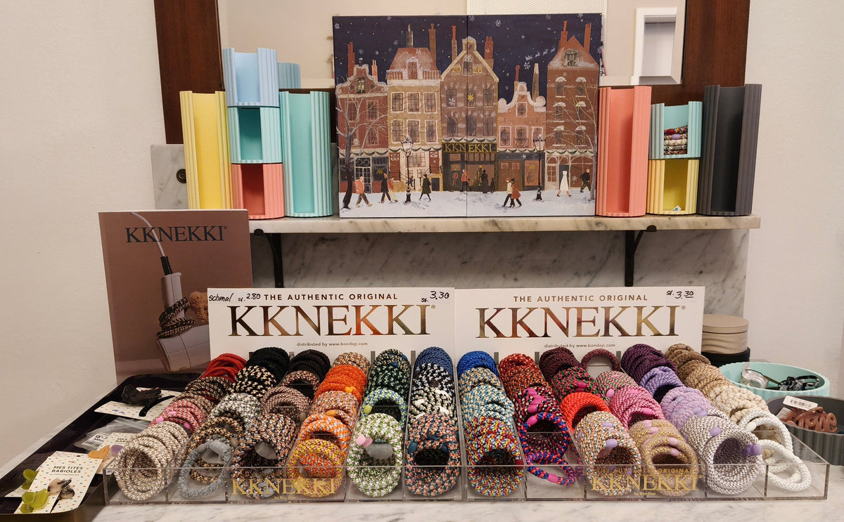 Original KKNEKKI Haargummis und Adventskalender