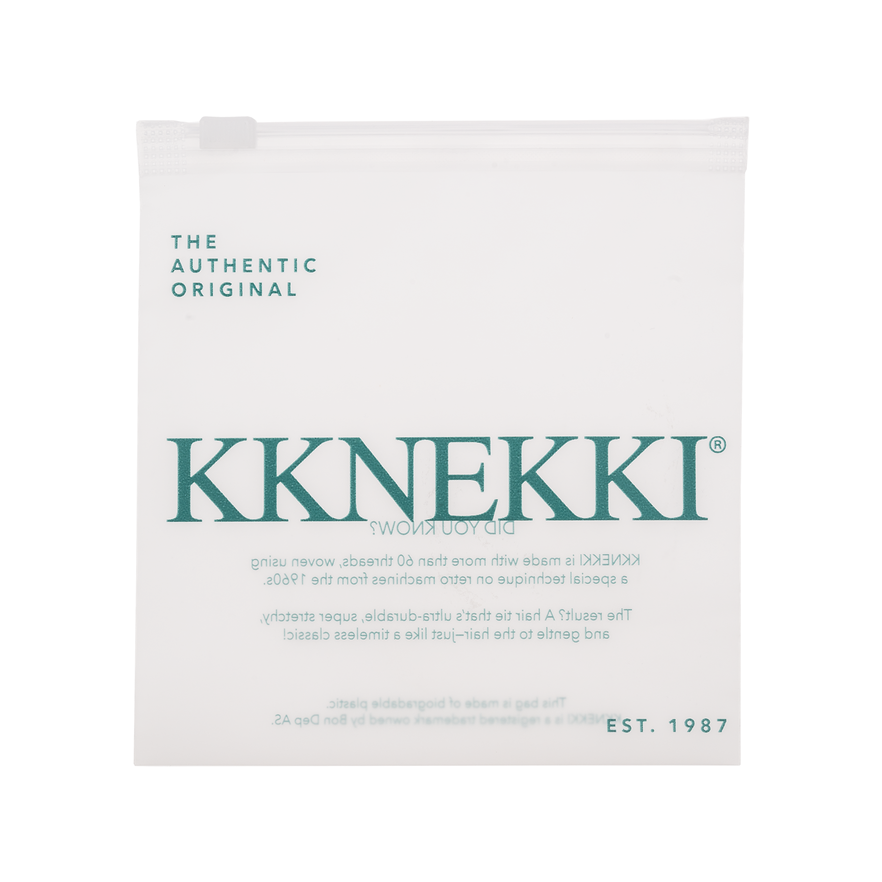 Zipper-Tasche für KKNEKKI Haargummis