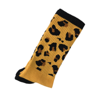 SOCKEN MIT LEOPARDENMUSTER
