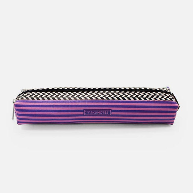 Stift Etui, Mäppchen Punkte und Streifen