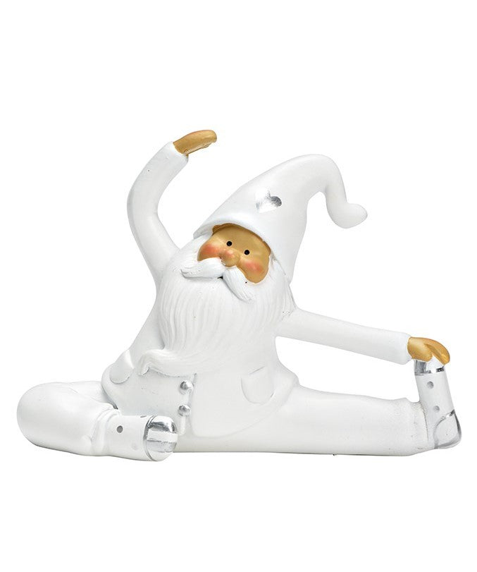 Nikolaus beim Yoga| Weihnachtsdekoration