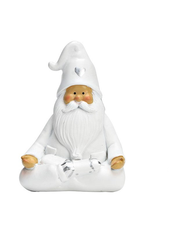 Nikolaus beim Yoga| Weihnachtsdekoration