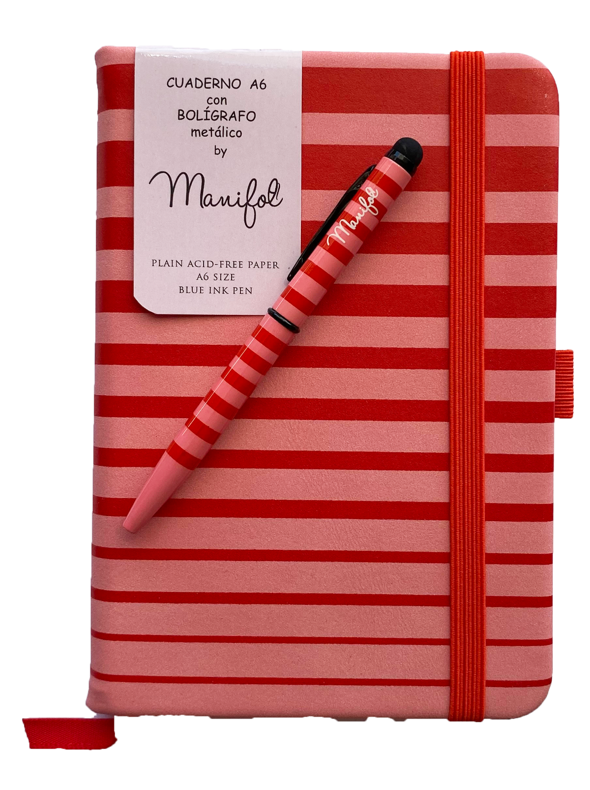 gestreiftes-a6-notizbuch-mit-passendem-stift-rot