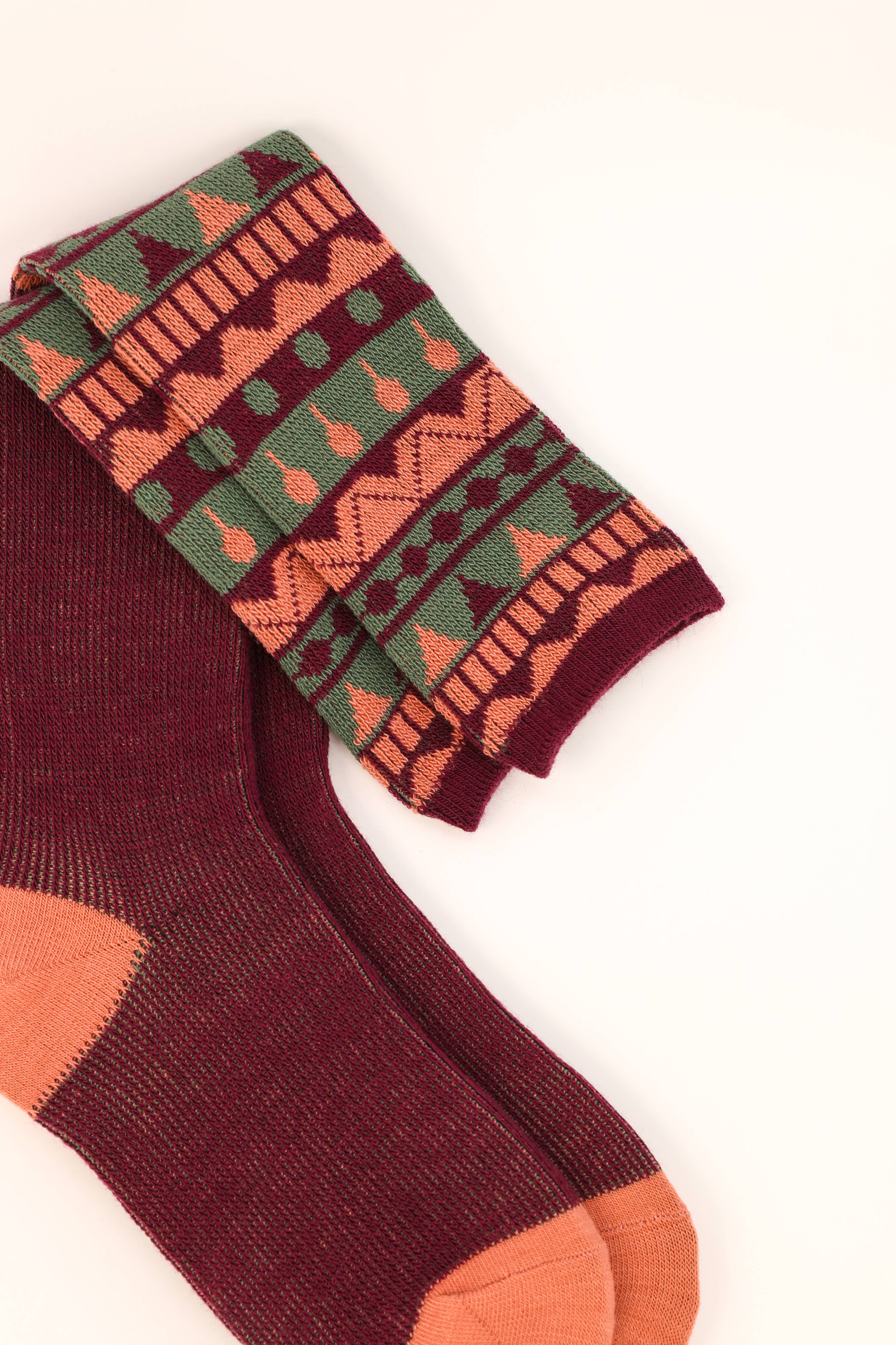 lange Stiefelsocken